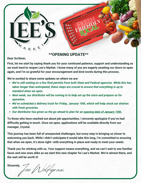 Lee's Market Delayed (1)